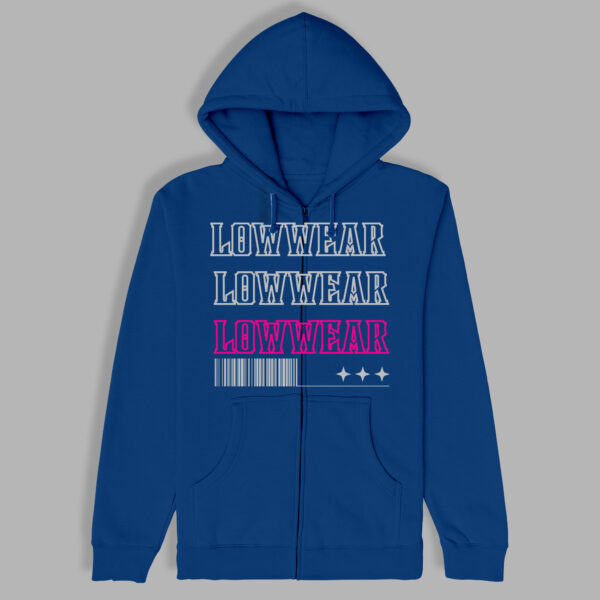 3 Low Wear Cotton Zip Hoodie