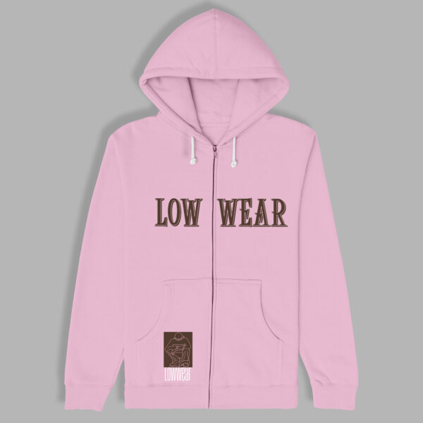 Low Wear cotton zip Hoodie