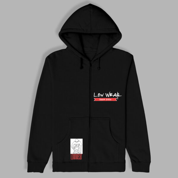 Since 2000s cotton zip Hoodie