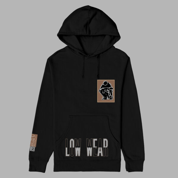 Logo cotton pullover Hoodie