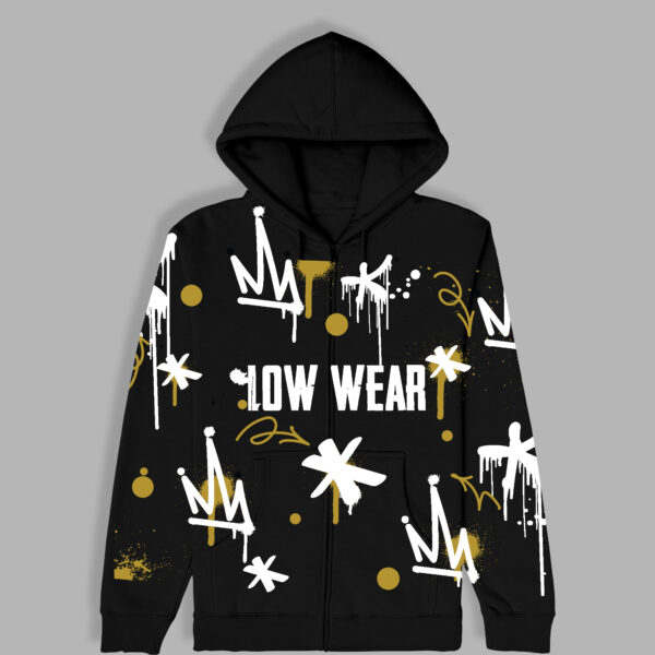Low wear Splash Paint Cotton zip Hoodie